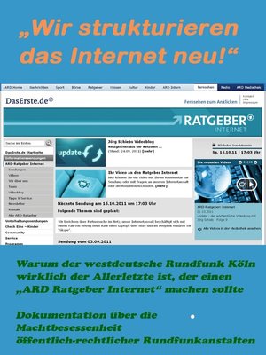 cover image of Wir strukturieren das Internet neu
